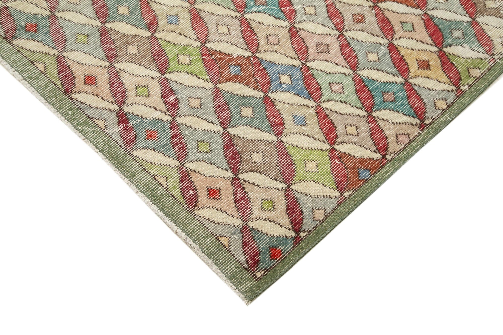 5 x 9 Beige Bohemian Rug  - 1678