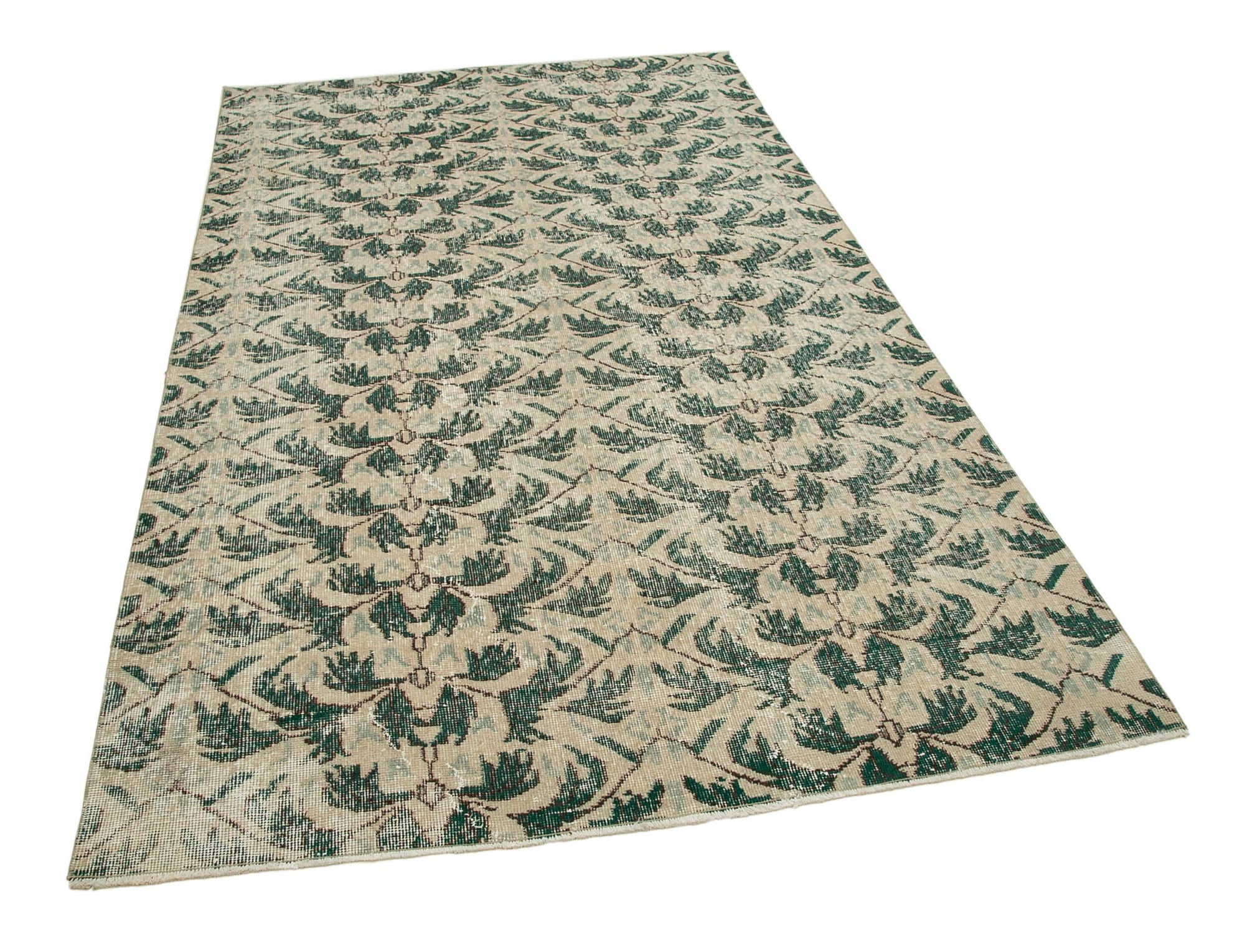 5 x 9 Beige Bohemian Rug  - 1682