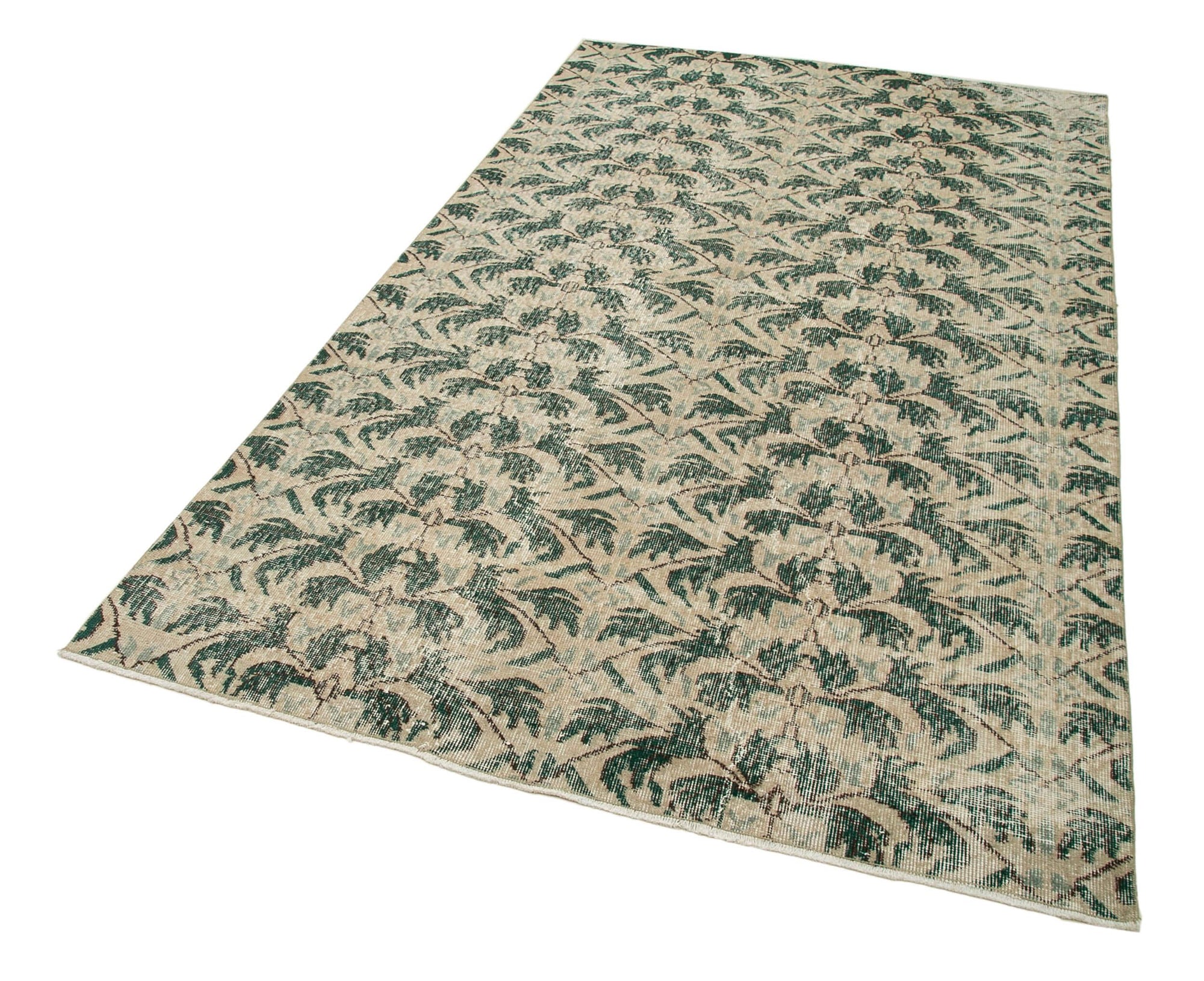 5 x 9 Beige Bohemian Rug  - 1682