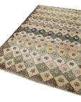 5 x 9 Beige Bohemian Rug  - 1689