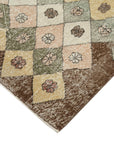 5 x 9 Beige Bohemian Rug  - 1689