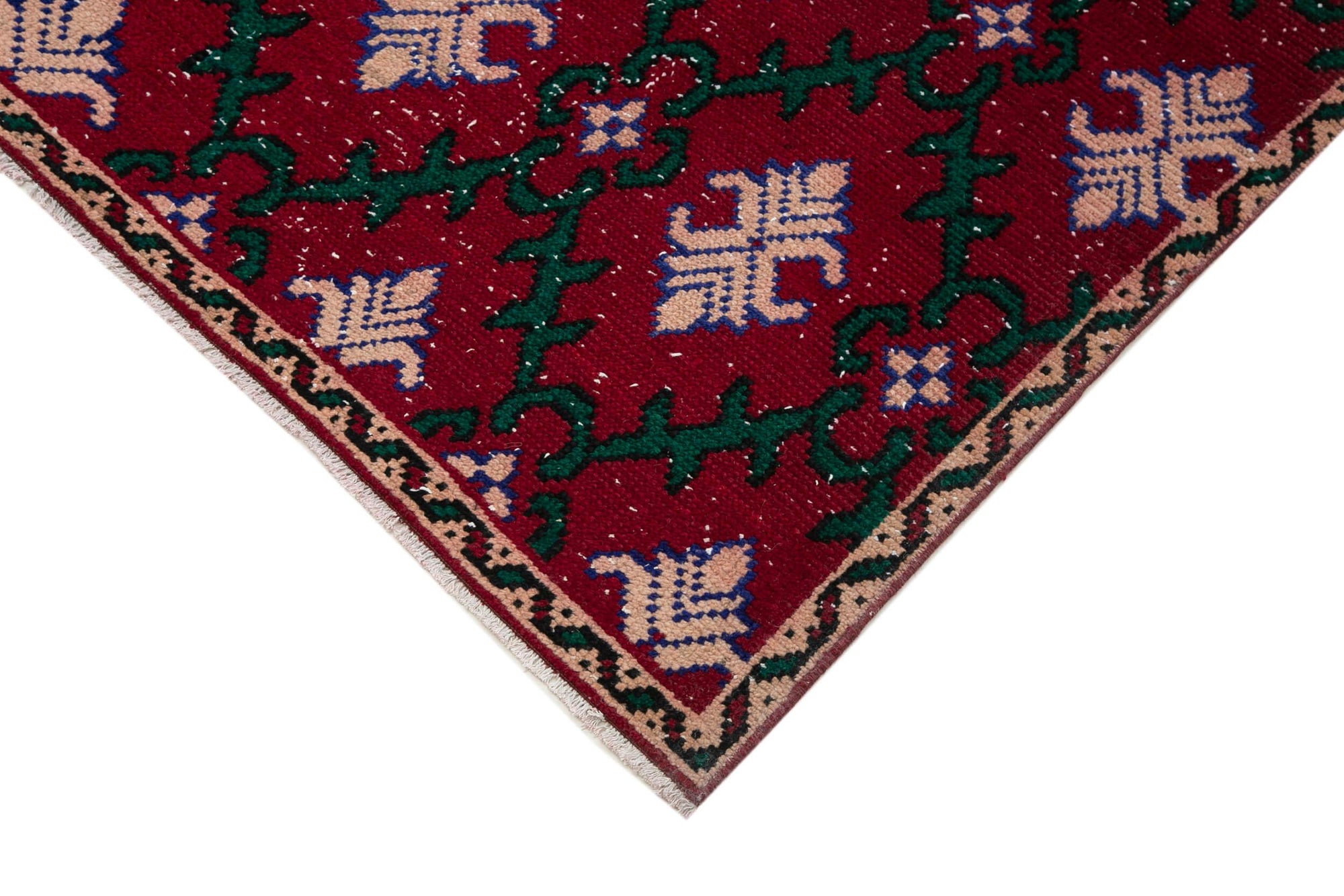 6 x 10 Red Bohemian Rug  - 1693