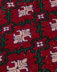 6 x 10 Red Bohemian Rug  - 1693