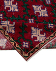 6 x 10 Red Bohemian Rug  - 1693