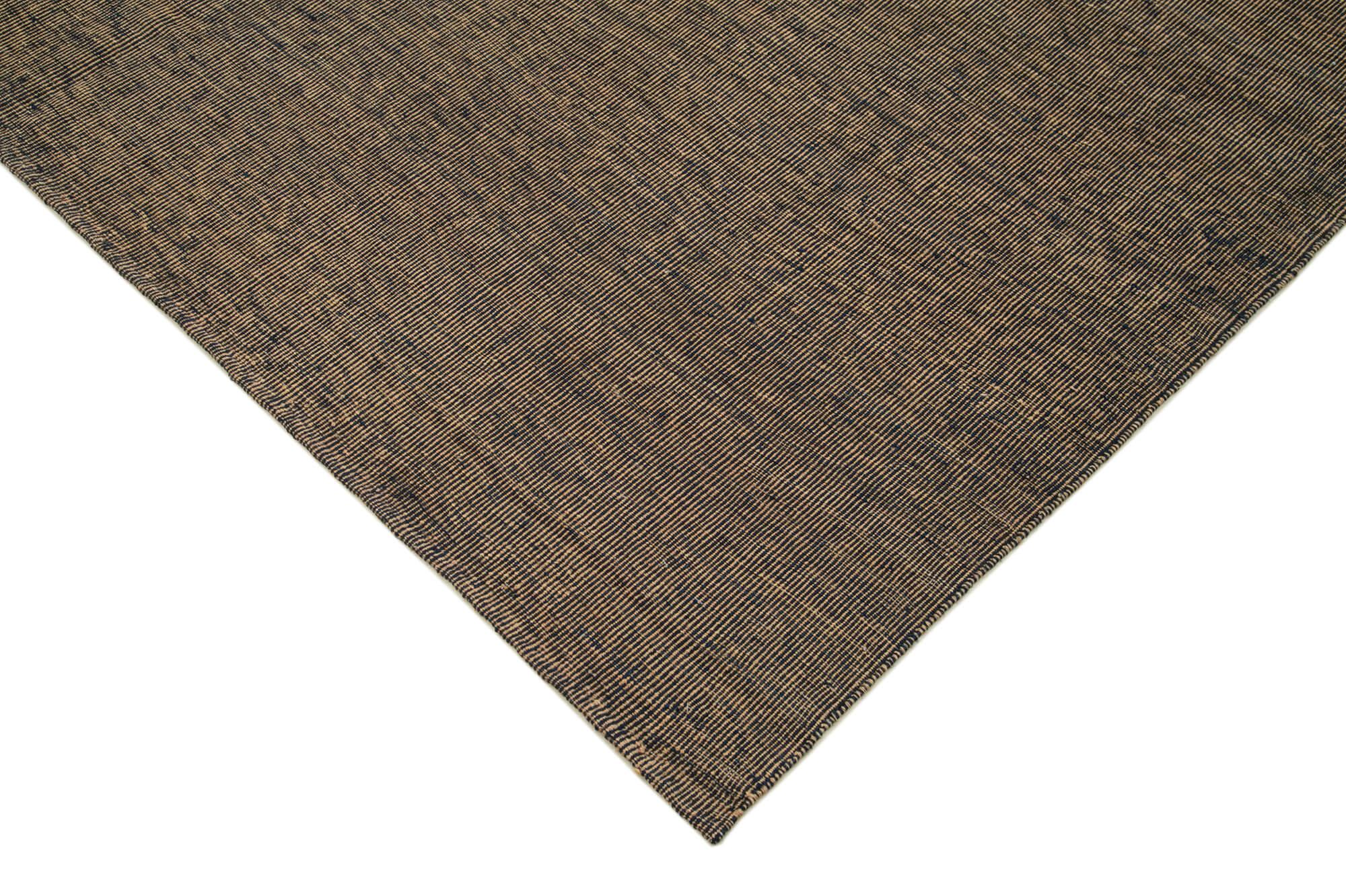 7 x 9 Brown Contemporary Kilim Rug - 1733