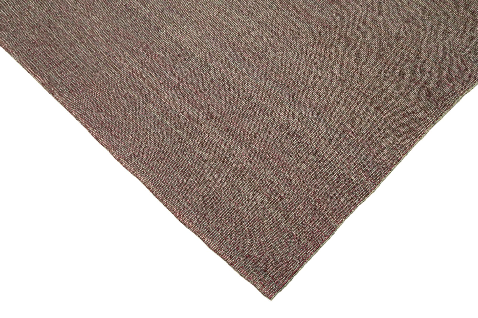 9 x 12 Purple Contemporary Kilim Rug - 1751