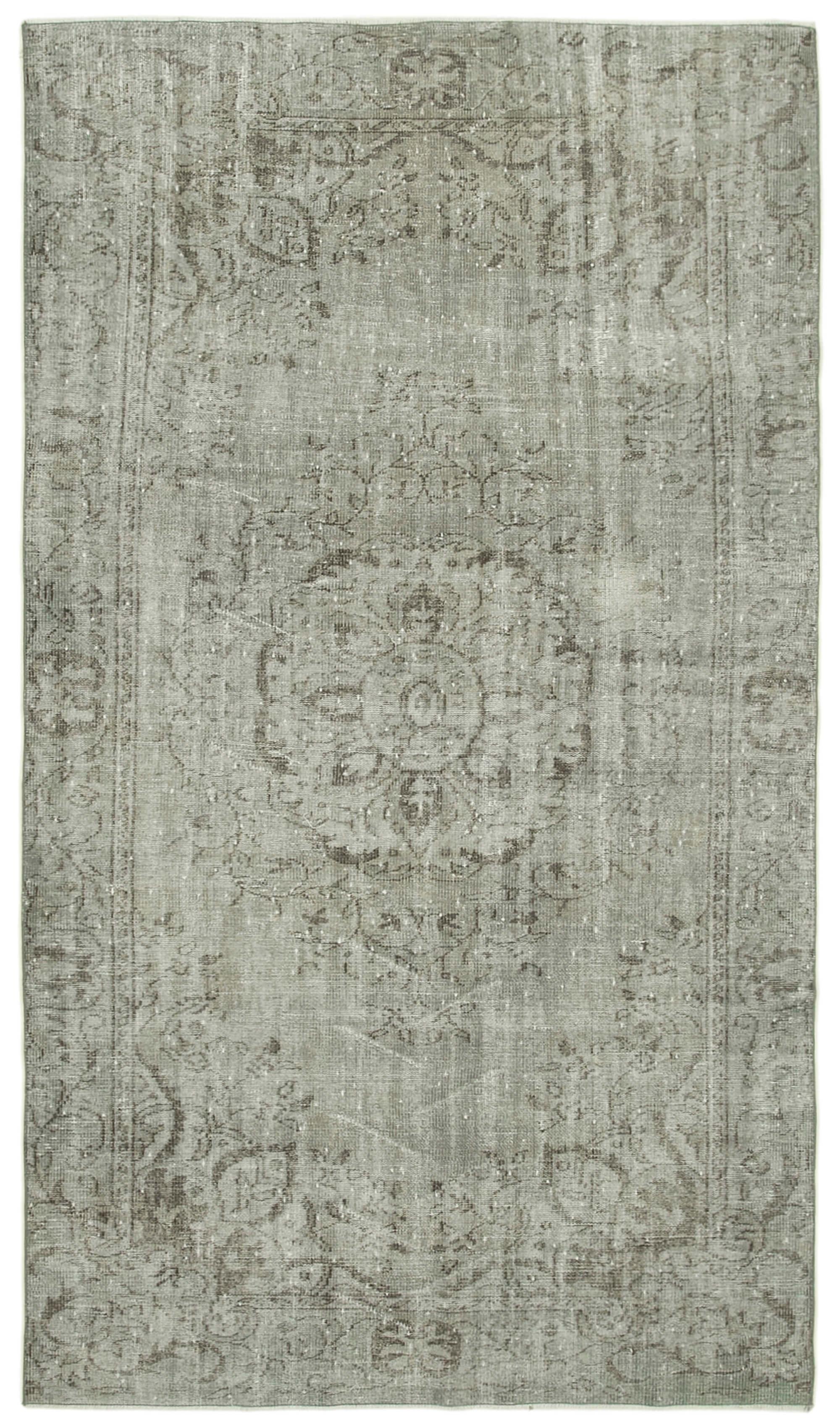 5 x 9 Grey Overdyed Rug - 2077