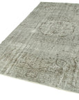 5 x 9 Grey Overdyed Rug - 2077