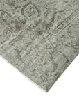 5 x 9 Grey Overdyed Rug - 2077