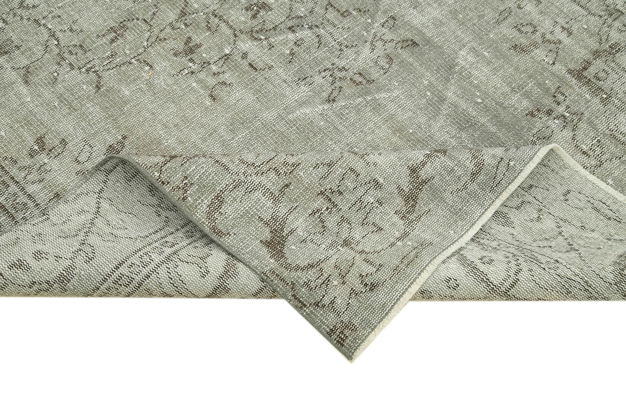 5 x 9 Grey Overdyed Rug - 2077