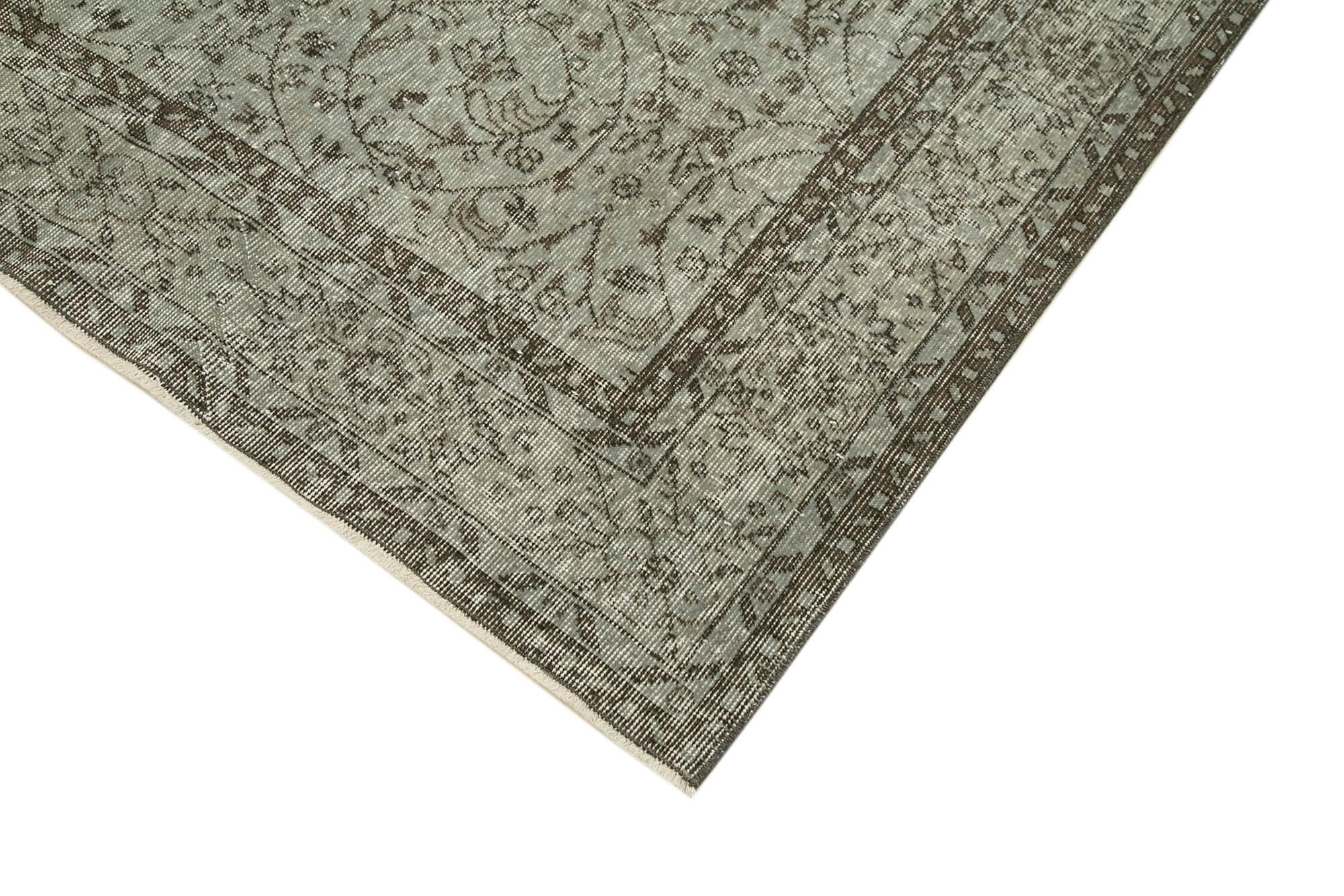 5 x 9 Grey Overdyed Rug - 2078