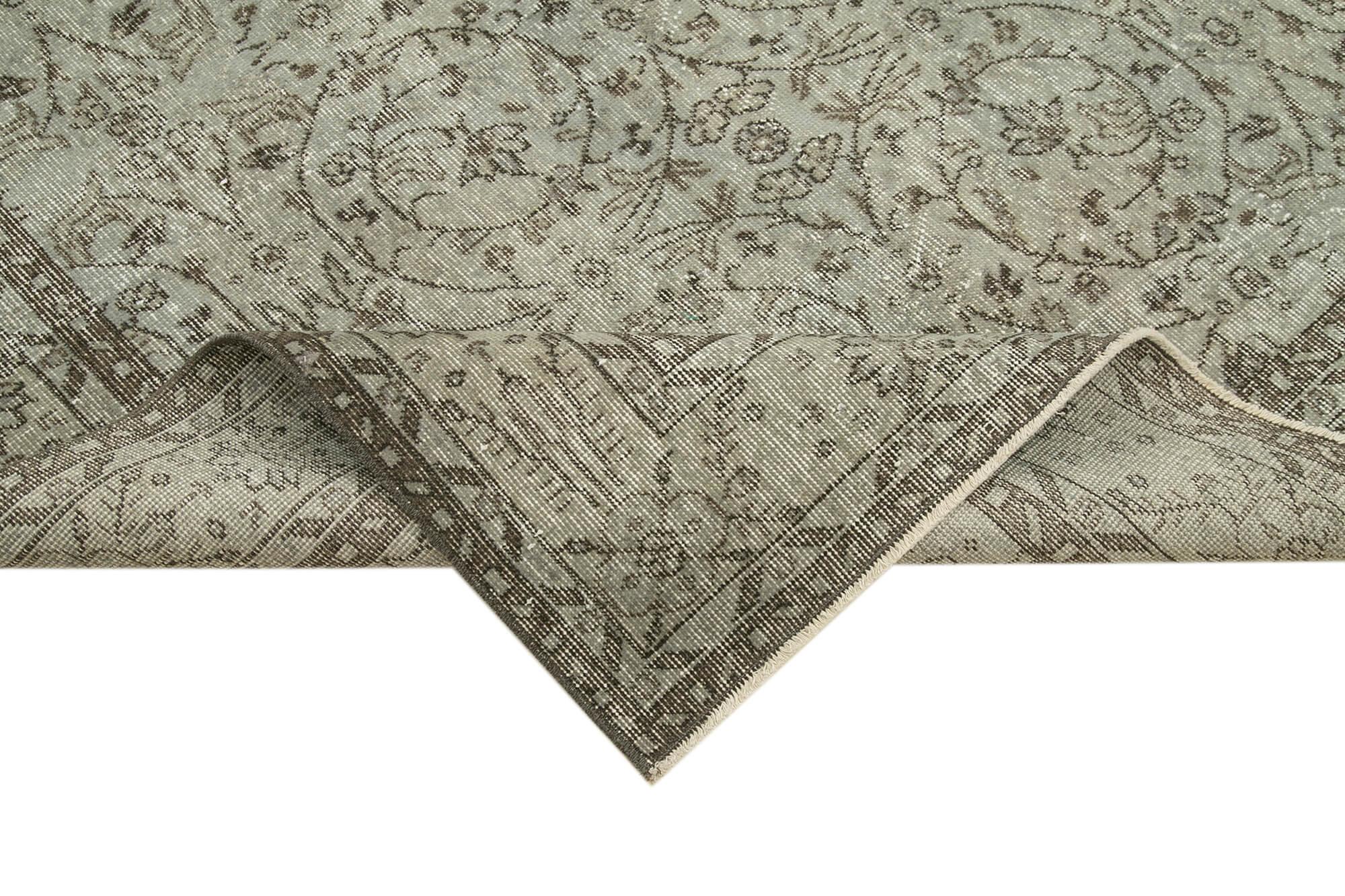 5 x 9 Grey Overdyed Rug - 2078