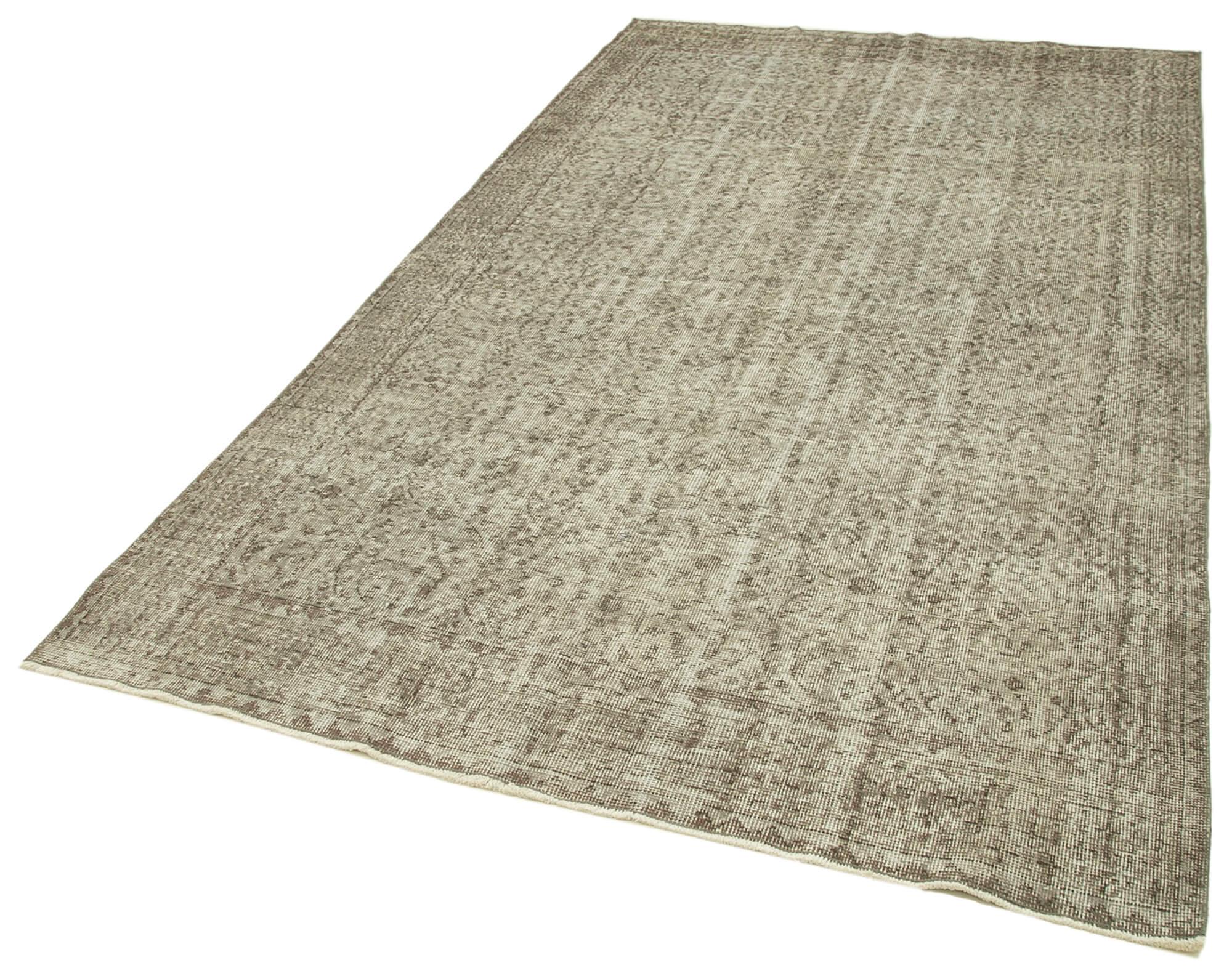 5 x 9 Brown Overdyed Rug - 2079