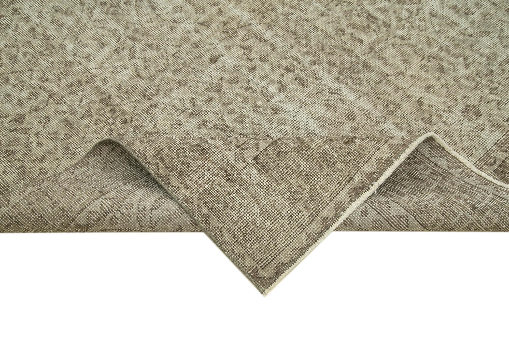 5 x 9 Brown Overdyed Rug - 2079