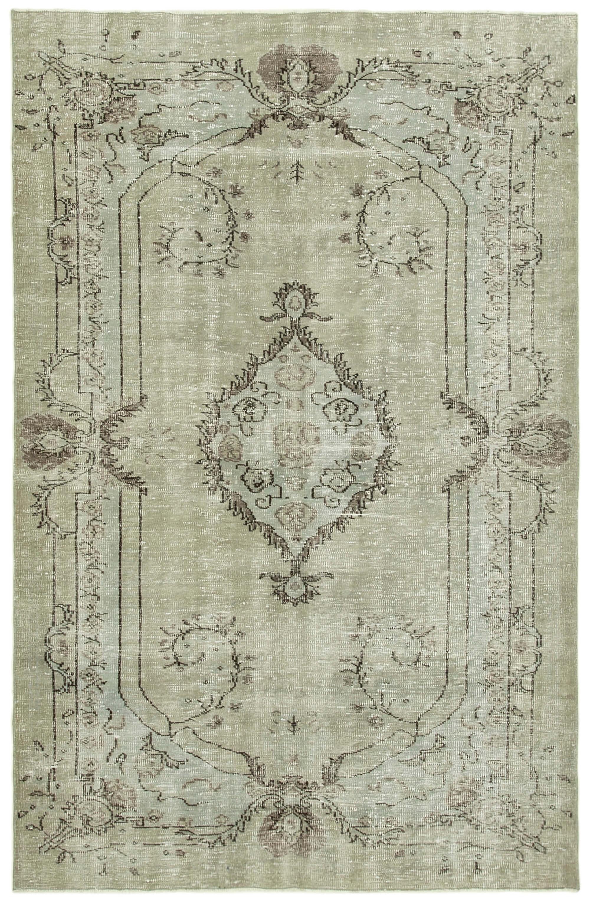 6 x 9 Grey Overdyed Rug - 2083