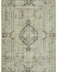 6 x 9 Grey Overdyed Rug - 2083