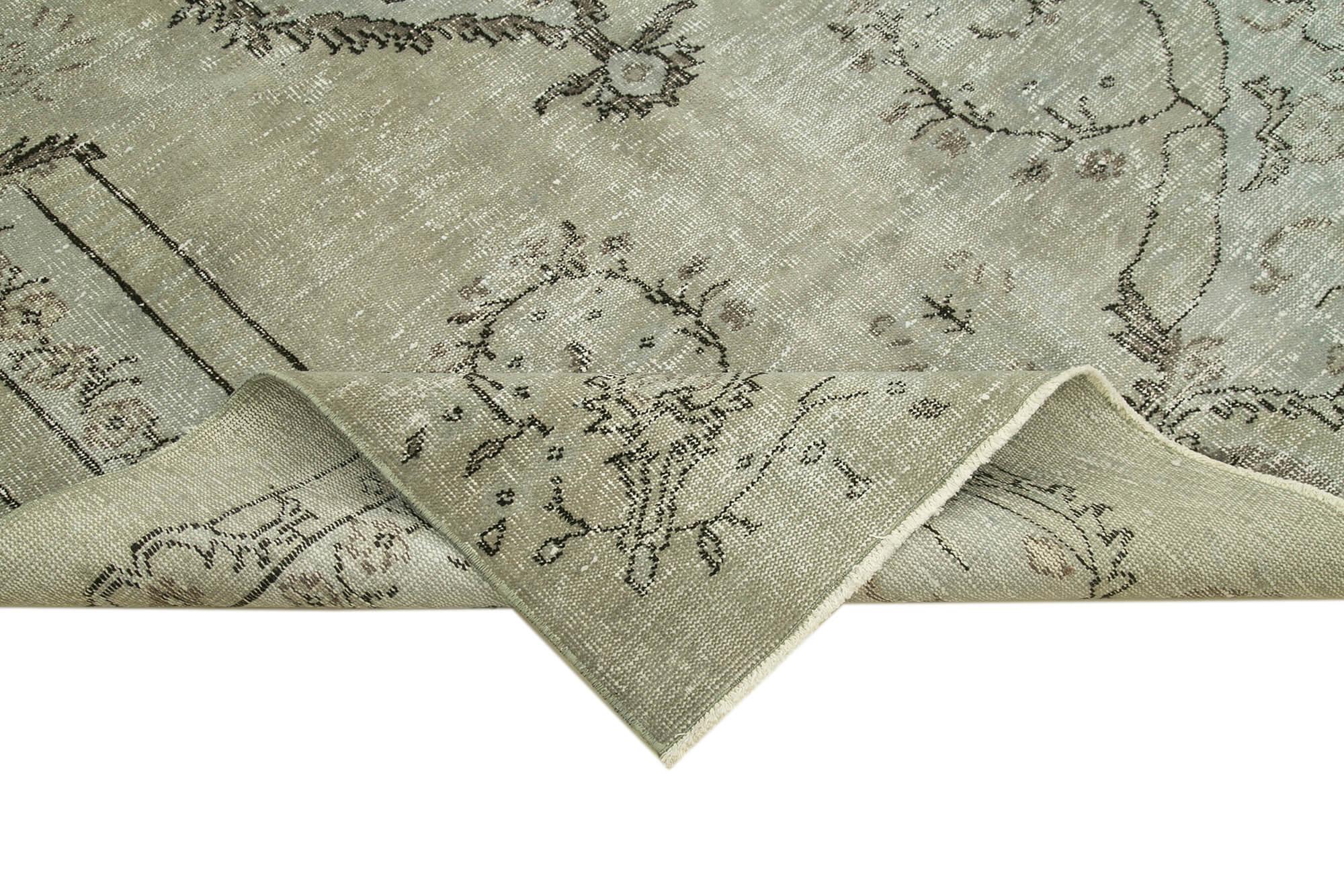 6 x 9 Grey Overdyed Rug - 2083