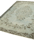 6 x 9 Blue Overdyed Rug - 2082