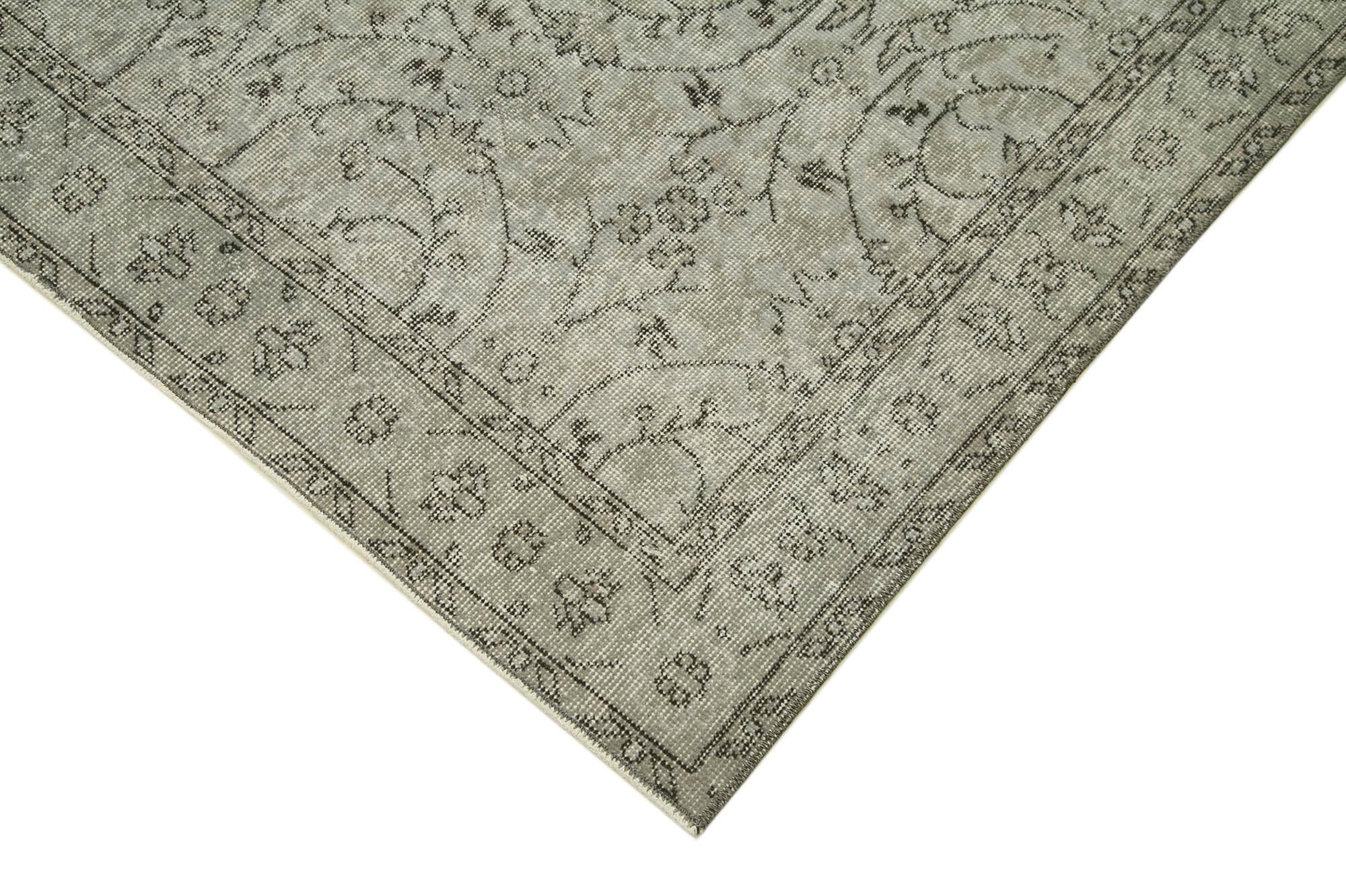 5 x 9 Grey Overdyed Rug - 2081