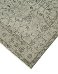 5 x 9 Grey Overdyed Rug - 2081