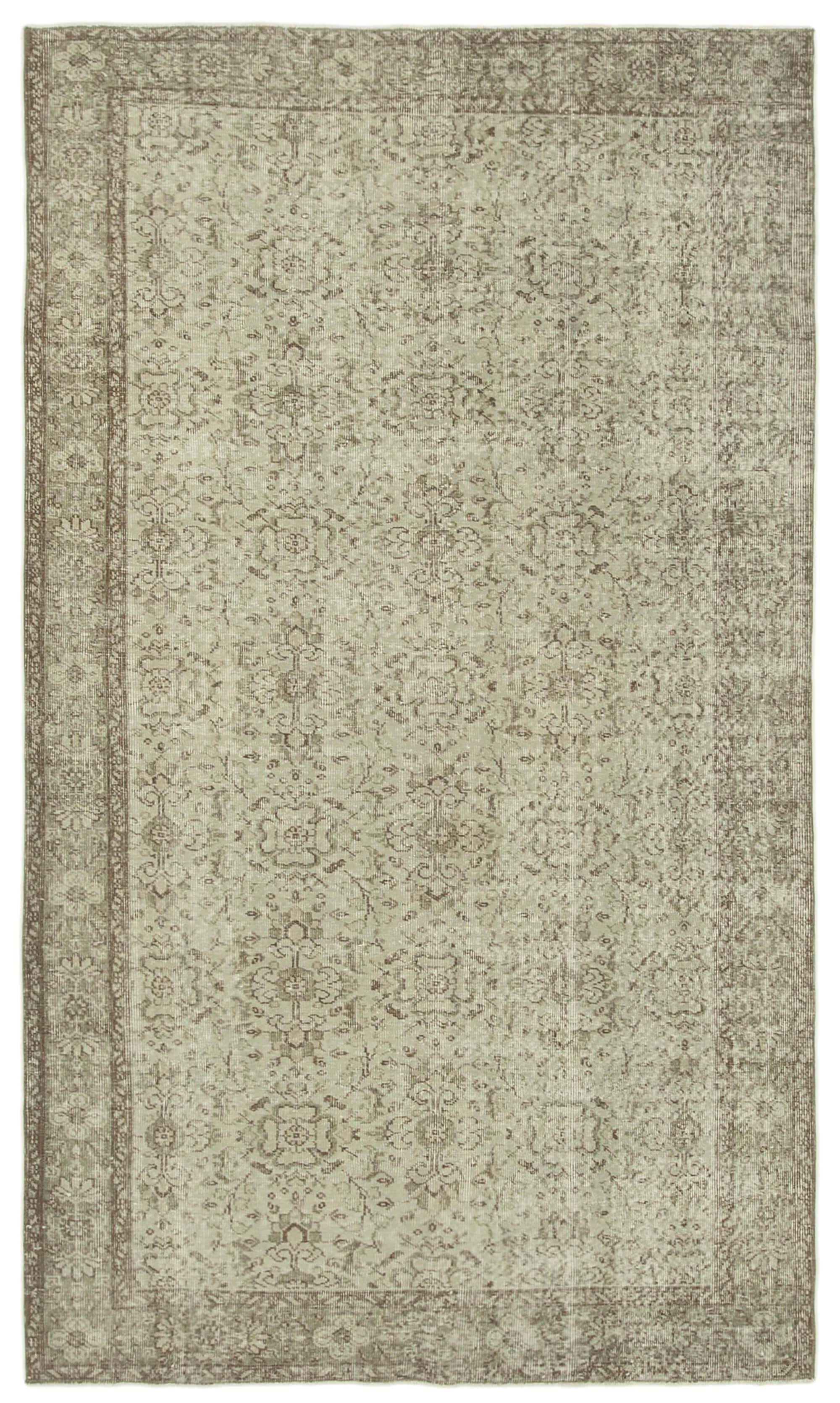 5 x 9 Grey Overdyed Rug - 2084