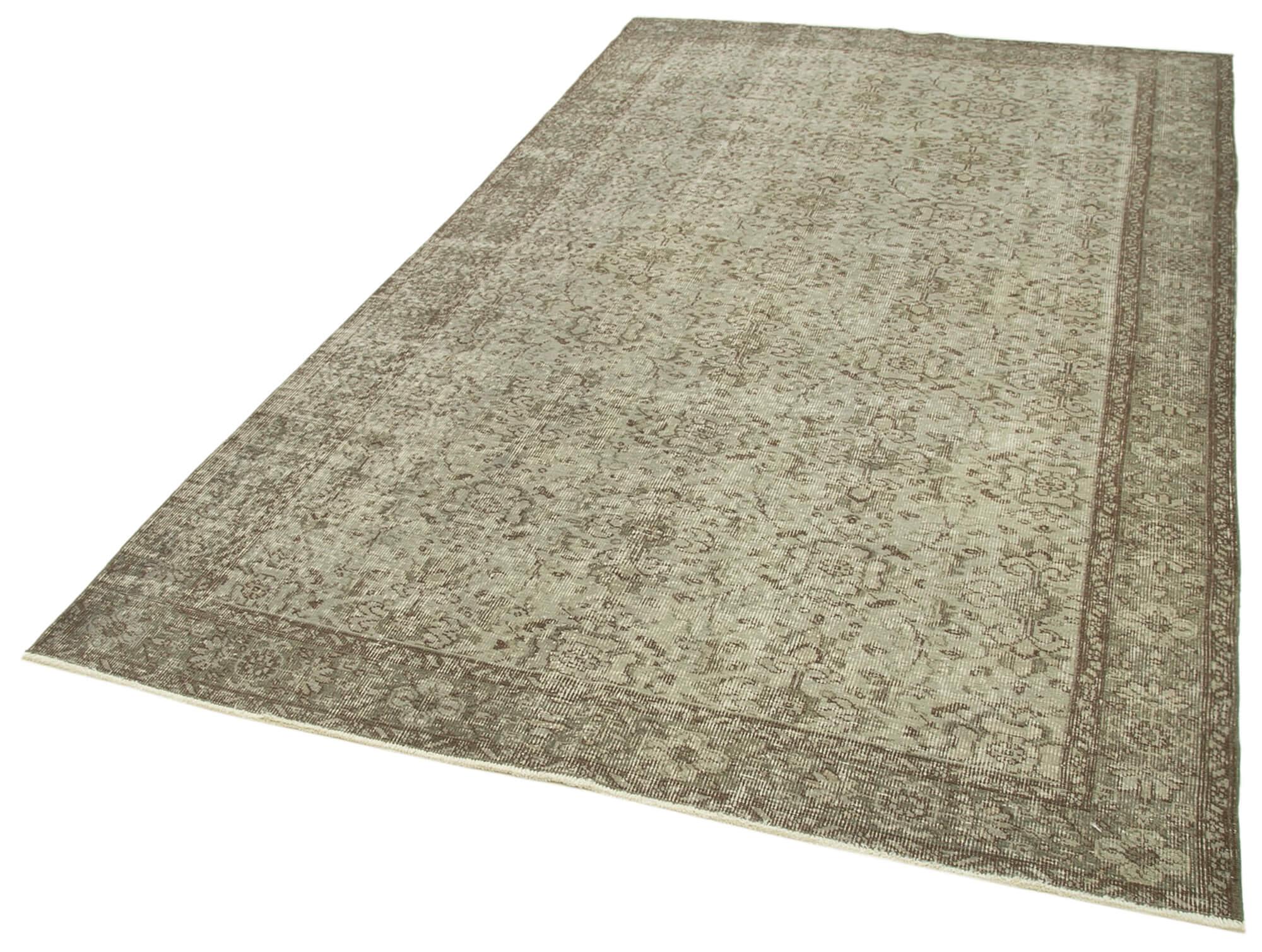 5 x 9 Grey Overdyed Rug - 2084