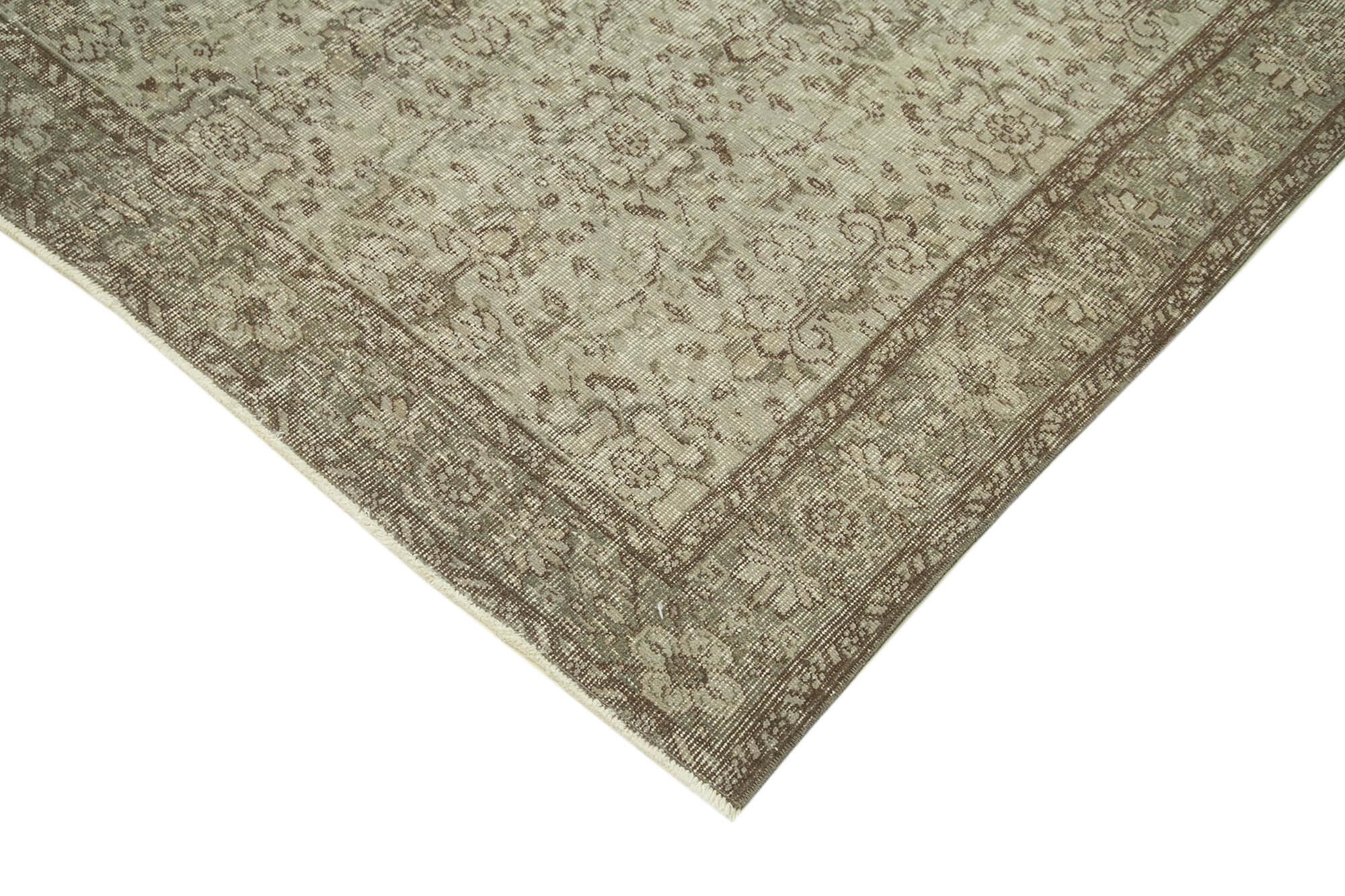 5 x 9 Grey Overdyed Rug - 2084