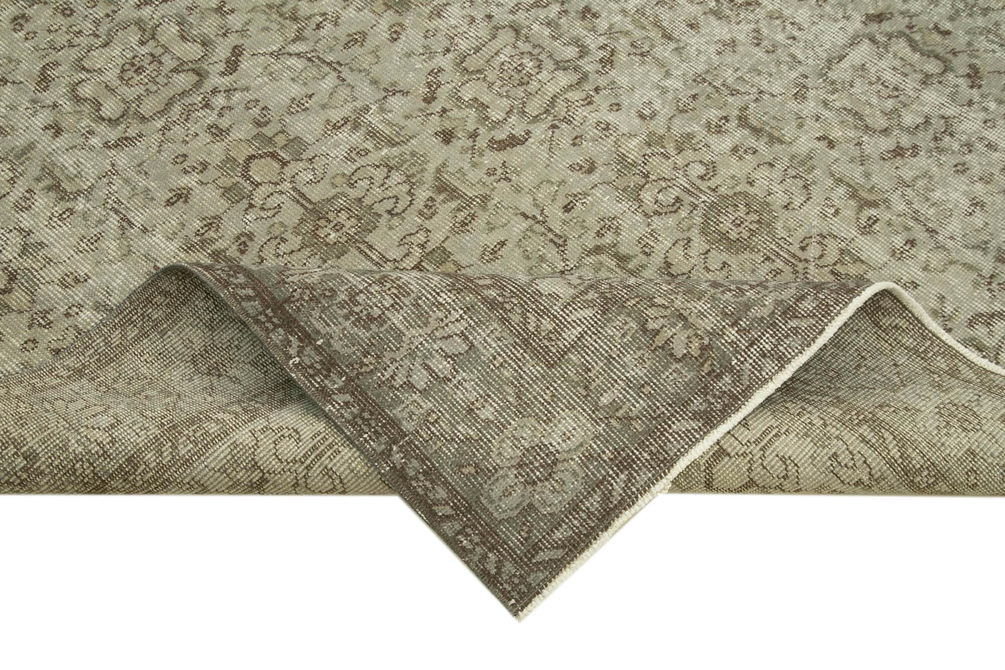 5 x 9 Grey Overdyed Rug - 2084