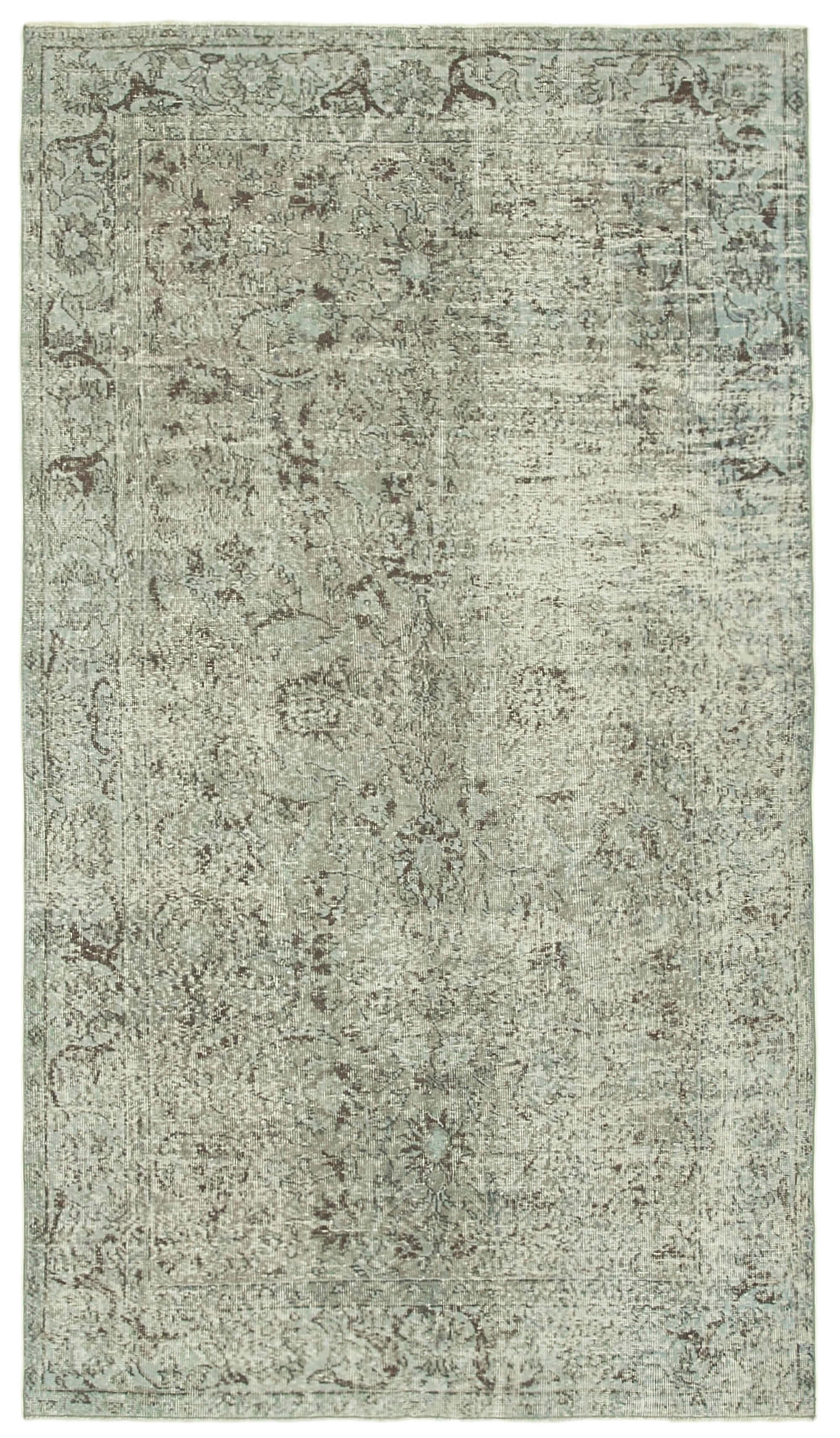 5 x 8 Grey Overdyed Rug - 2085