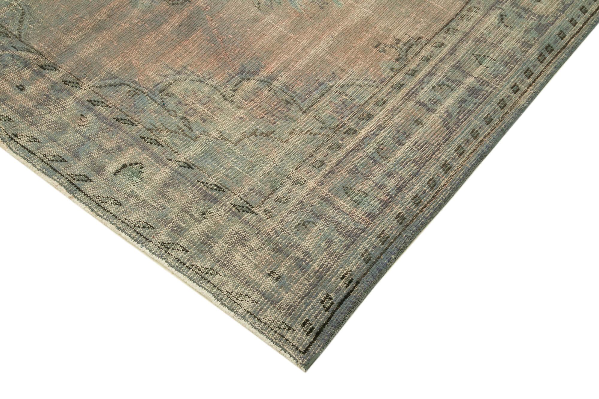 6 x 8 Blue Overdyed Rug - 2086