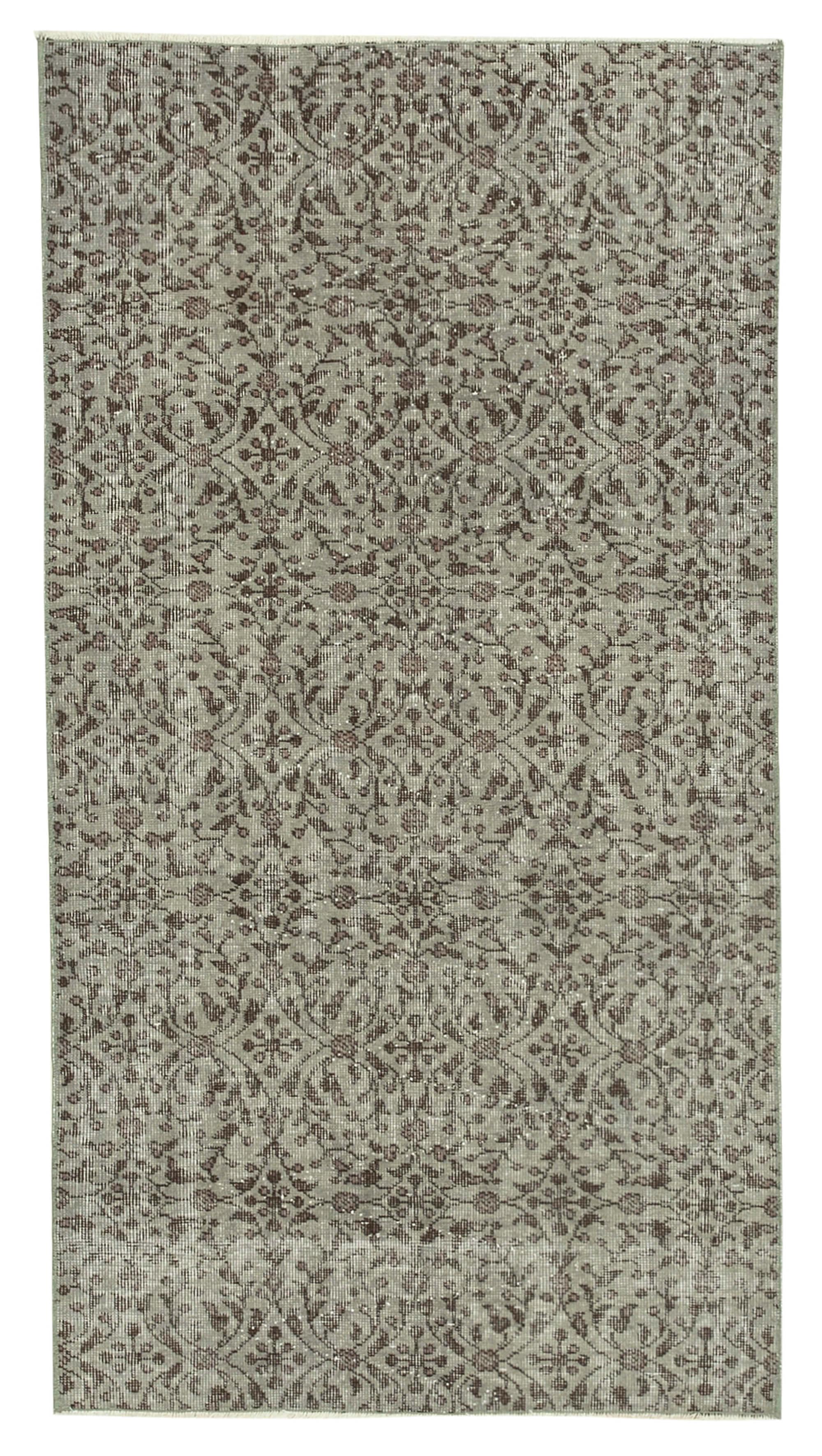 3 x 6 Grey Overdyed Rug - 2242