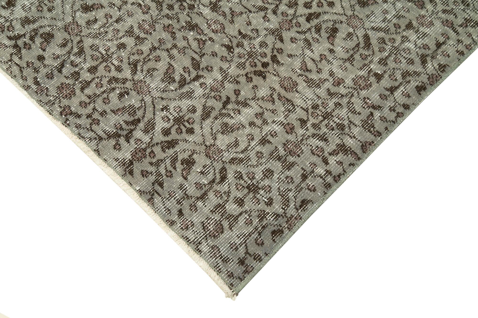 3 x 6 Grey Overdyed Rug - 2242