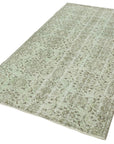 4 x 8 Green Overdyed Rug - 2246