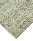 4 x 8 Green Overdyed Rug - 2246