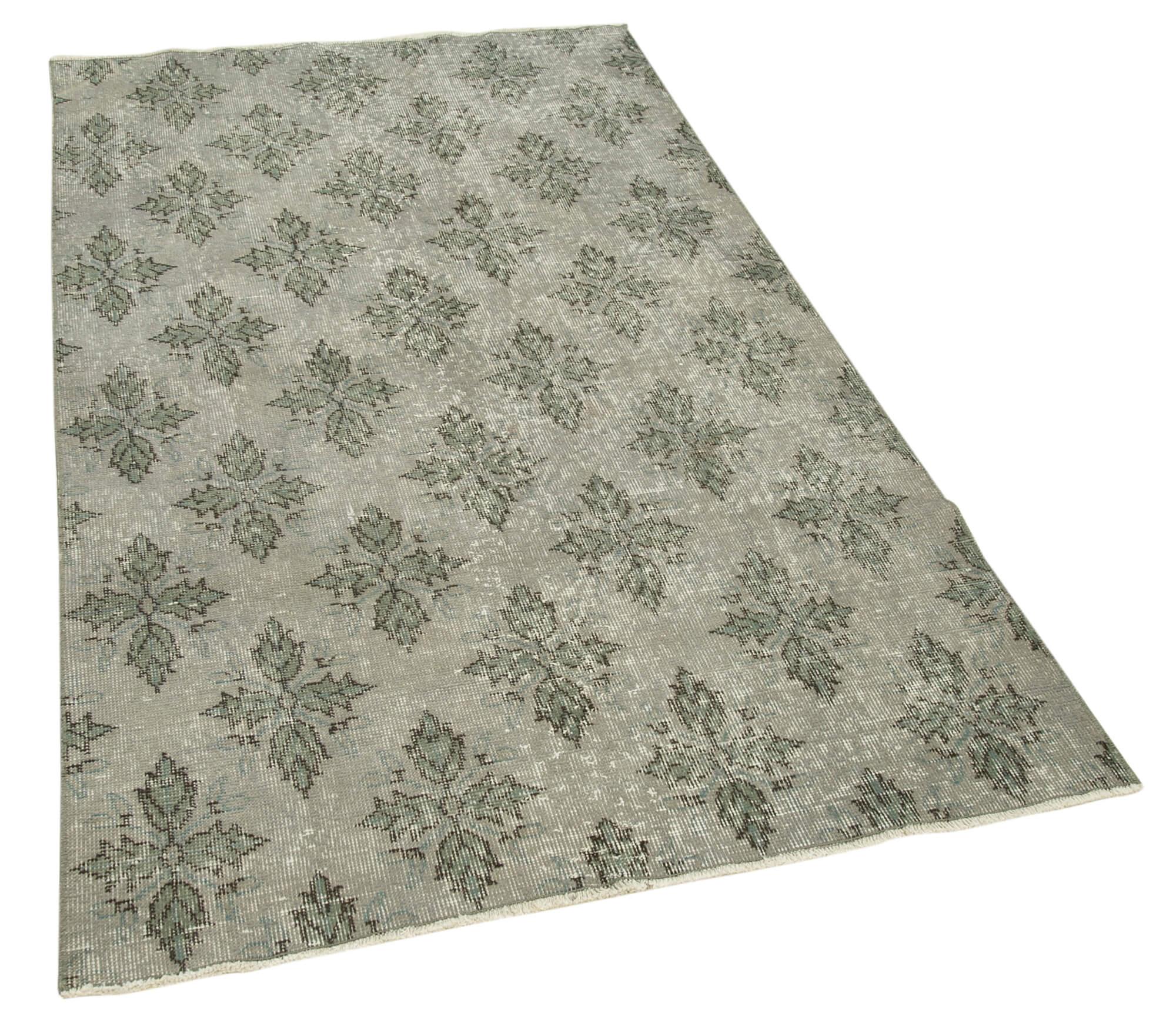 4 x 6 Grey Overdyed Rug - 2252