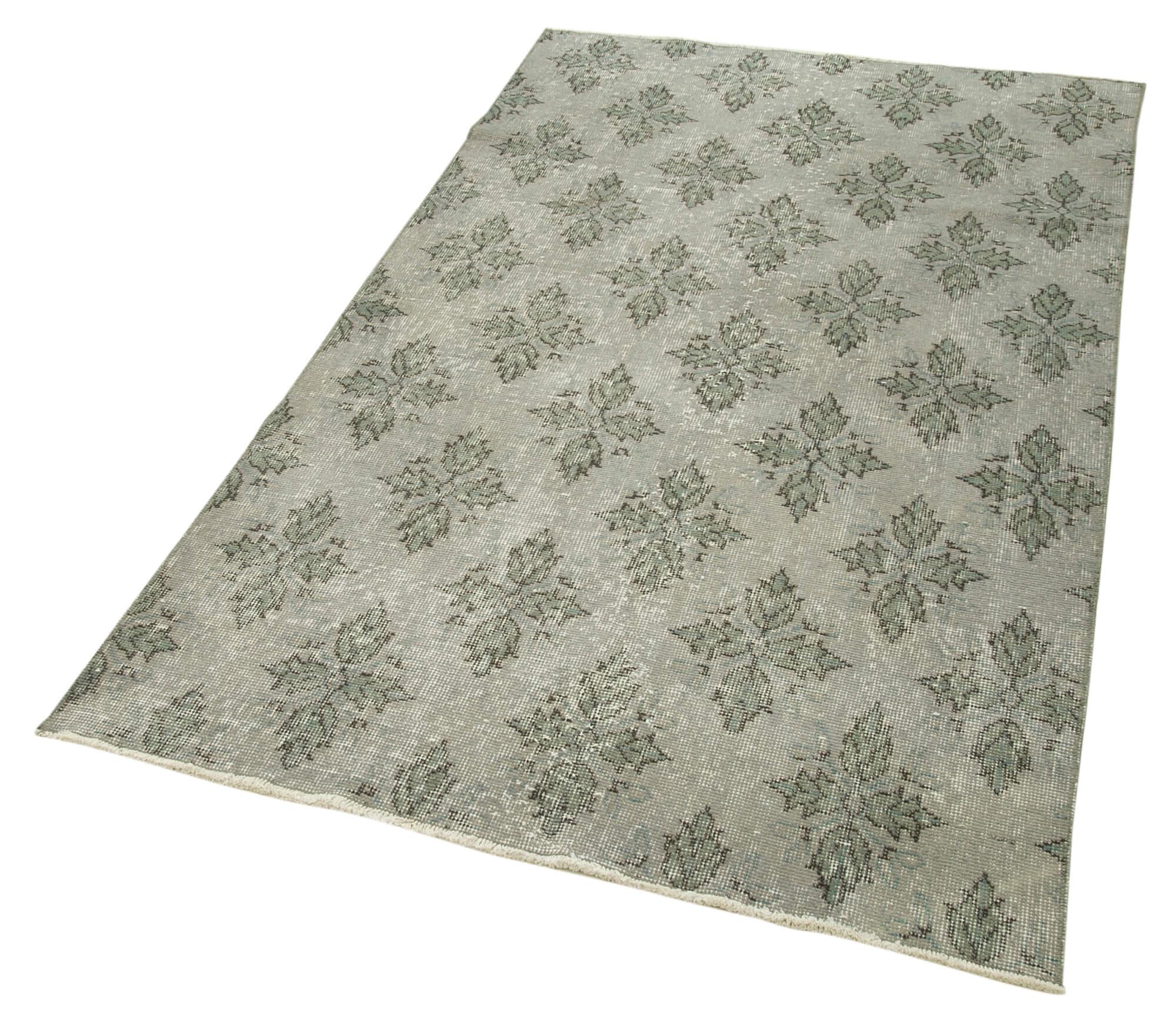 4 x 6 Grey Overdyed Rug - 2252