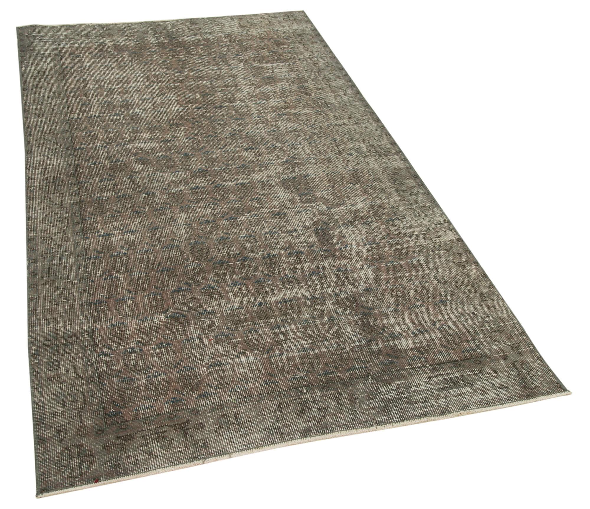 4 x 6 Grey Overdyed Rug - 2253