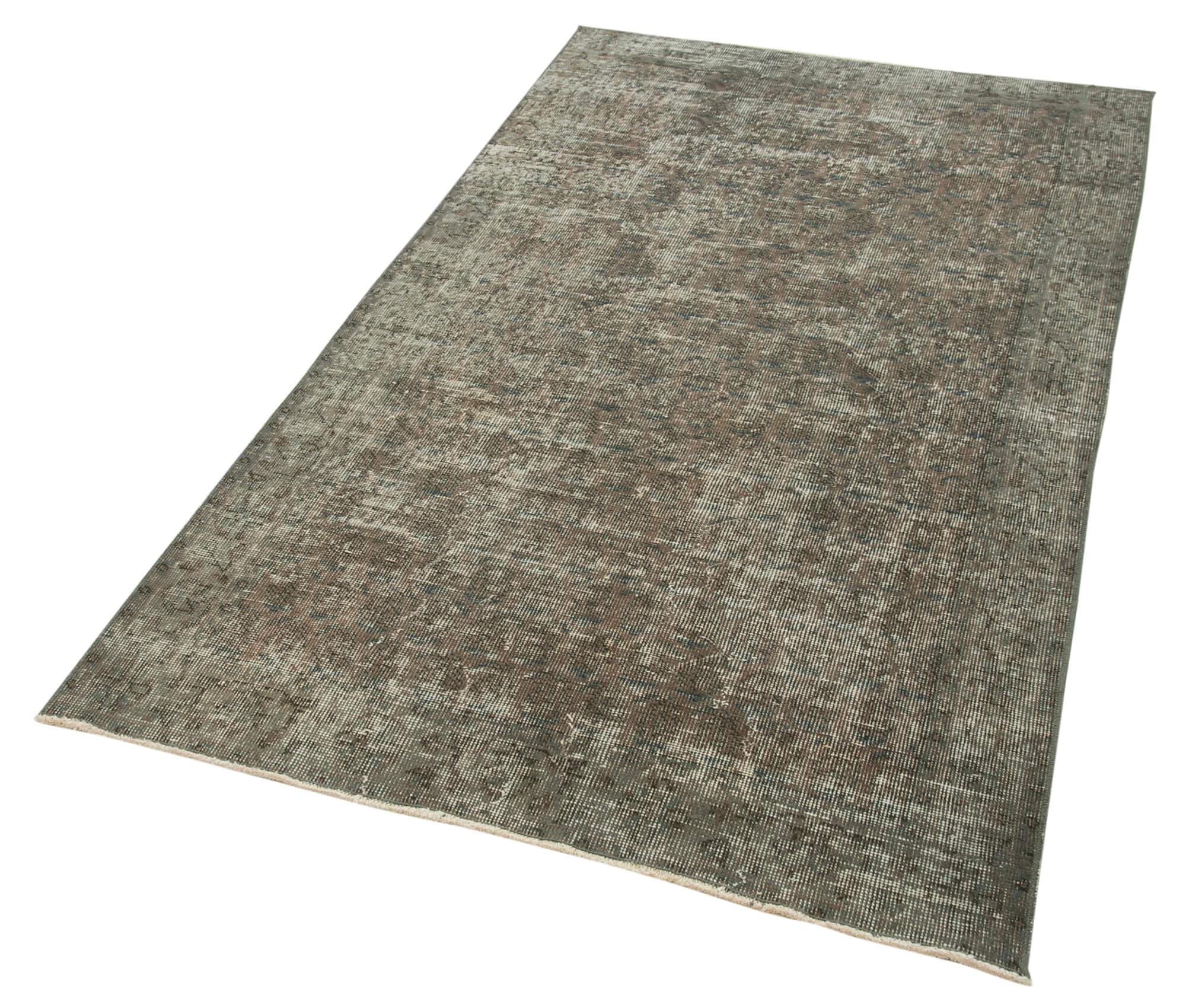 4 x 6 Grey Overdyed Rug - 2253