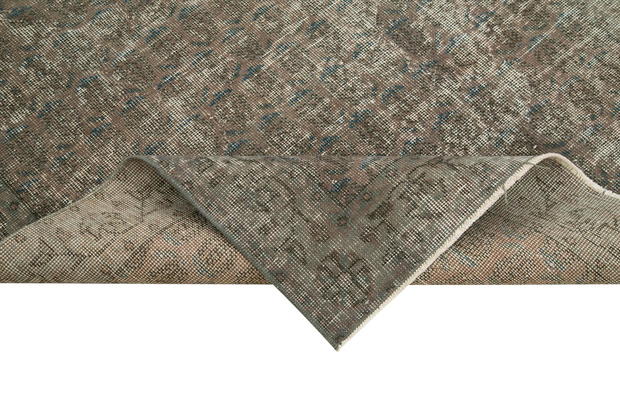 4 x 6 Grey Overdyed Rug - 2253