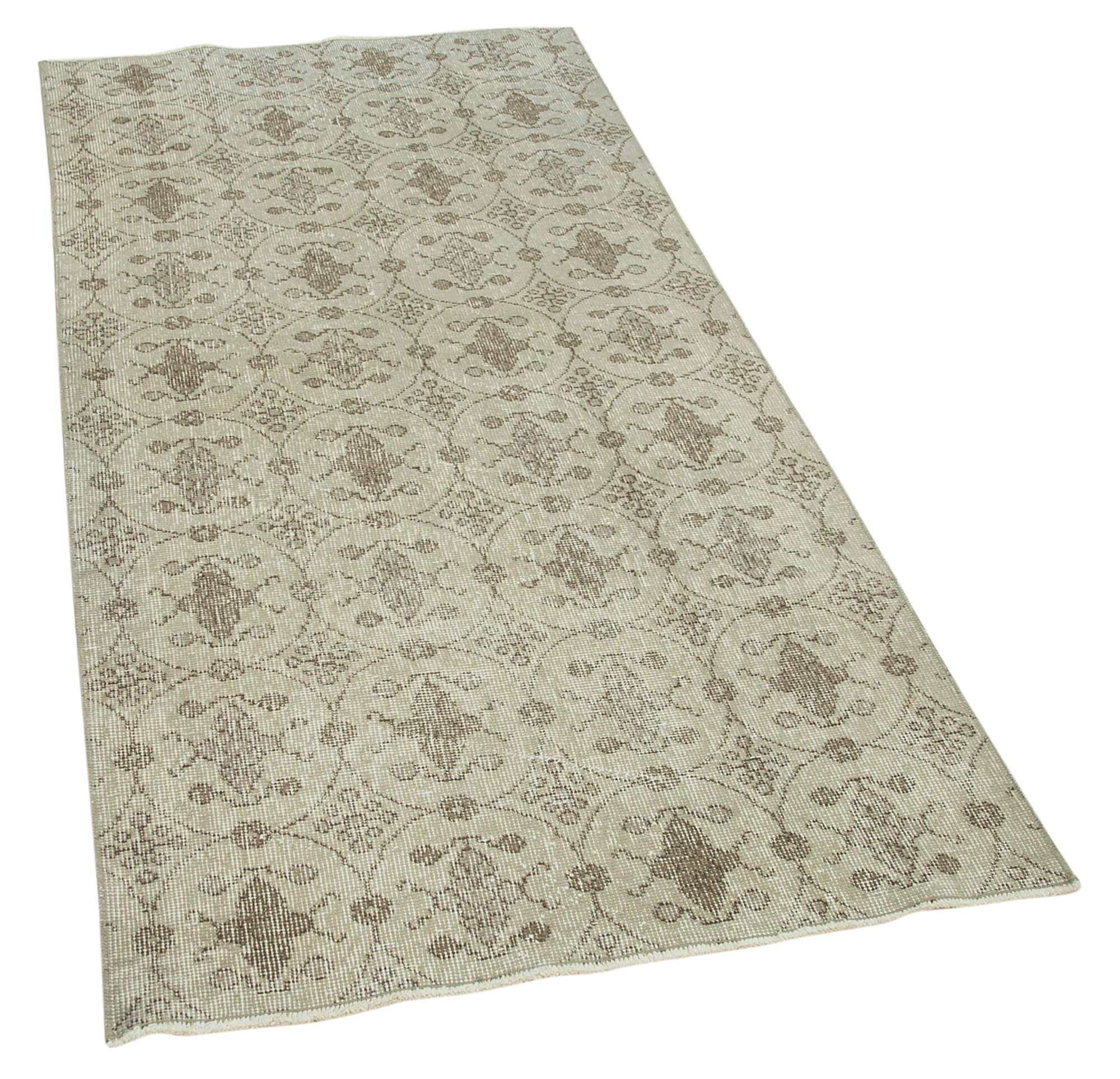 3 x 6 Beige Overdyed Rug - 2254