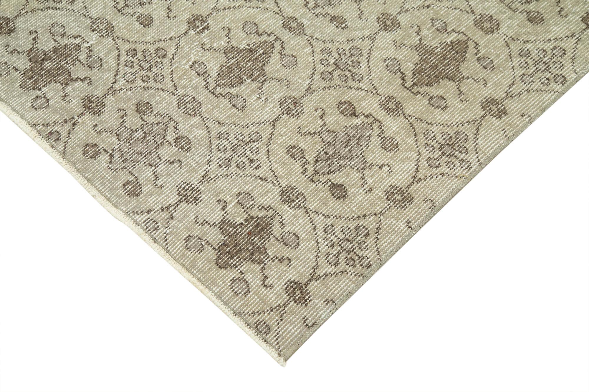 3 x 6 Beige Overdyed Rug - 2254