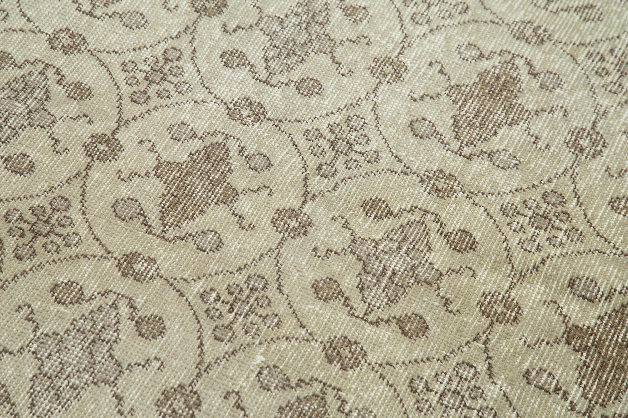 3 x 6 Beige Overdyed Rug - 2254