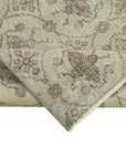 3 x 6 Beige Overdyed Rug - 2254