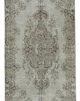 4 x 7 Grey Overdyed Rug - 2256