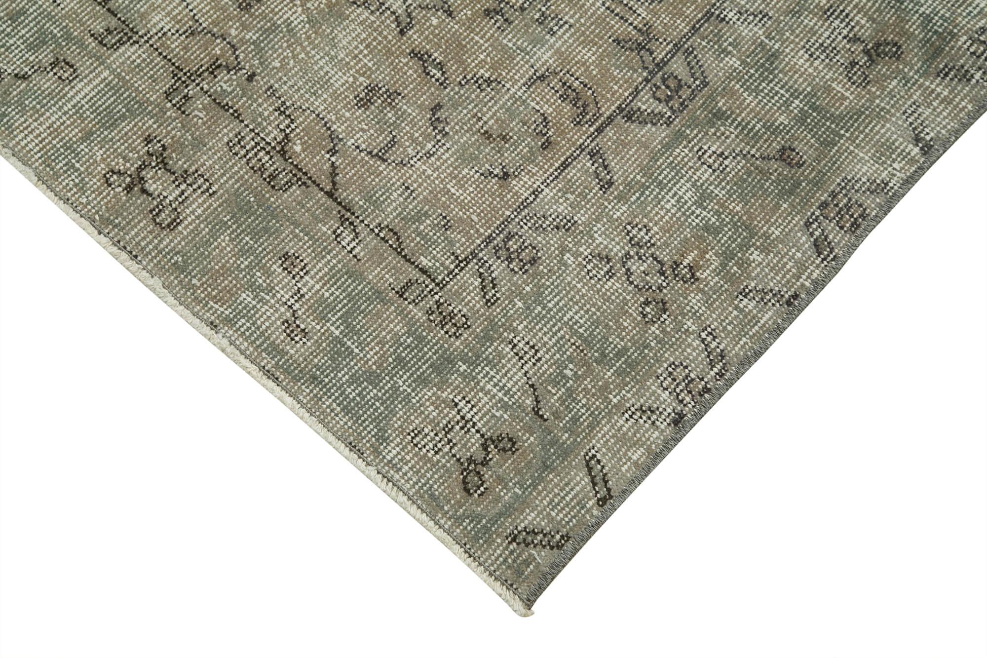 3 x 6 Grey Overdyed Rug - 2257