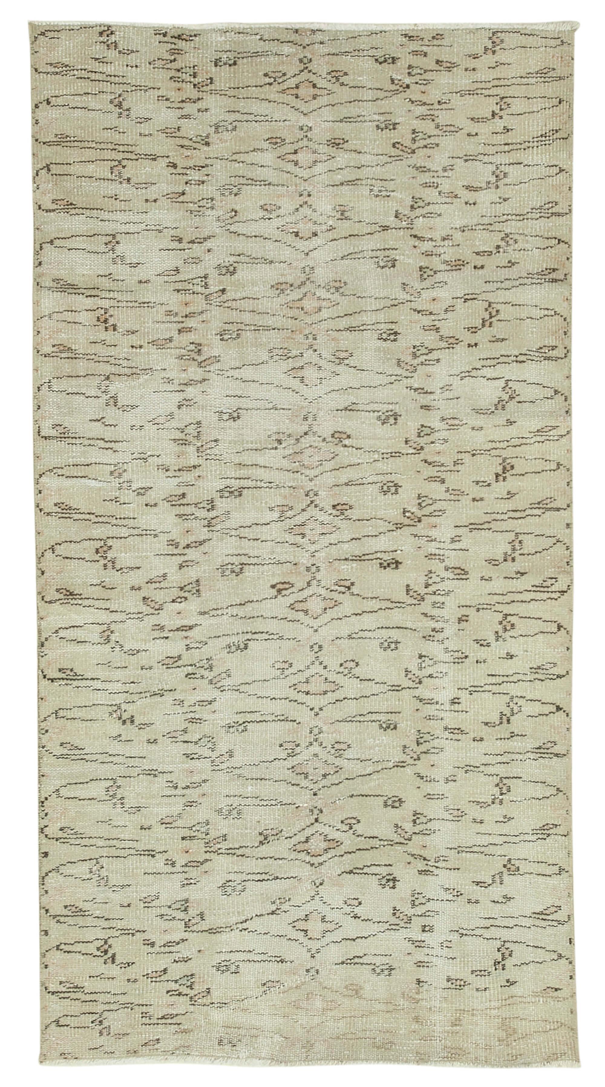 3 x 6 Beige Overdyed Rug - 2260