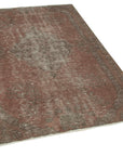 4 x 7 Brown Overdyed Rug - 2261