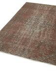 4 x 7 Brown Overdyed Rug - 2261