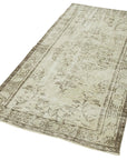 3 x 6 Beige Overdyed Rug - 2263