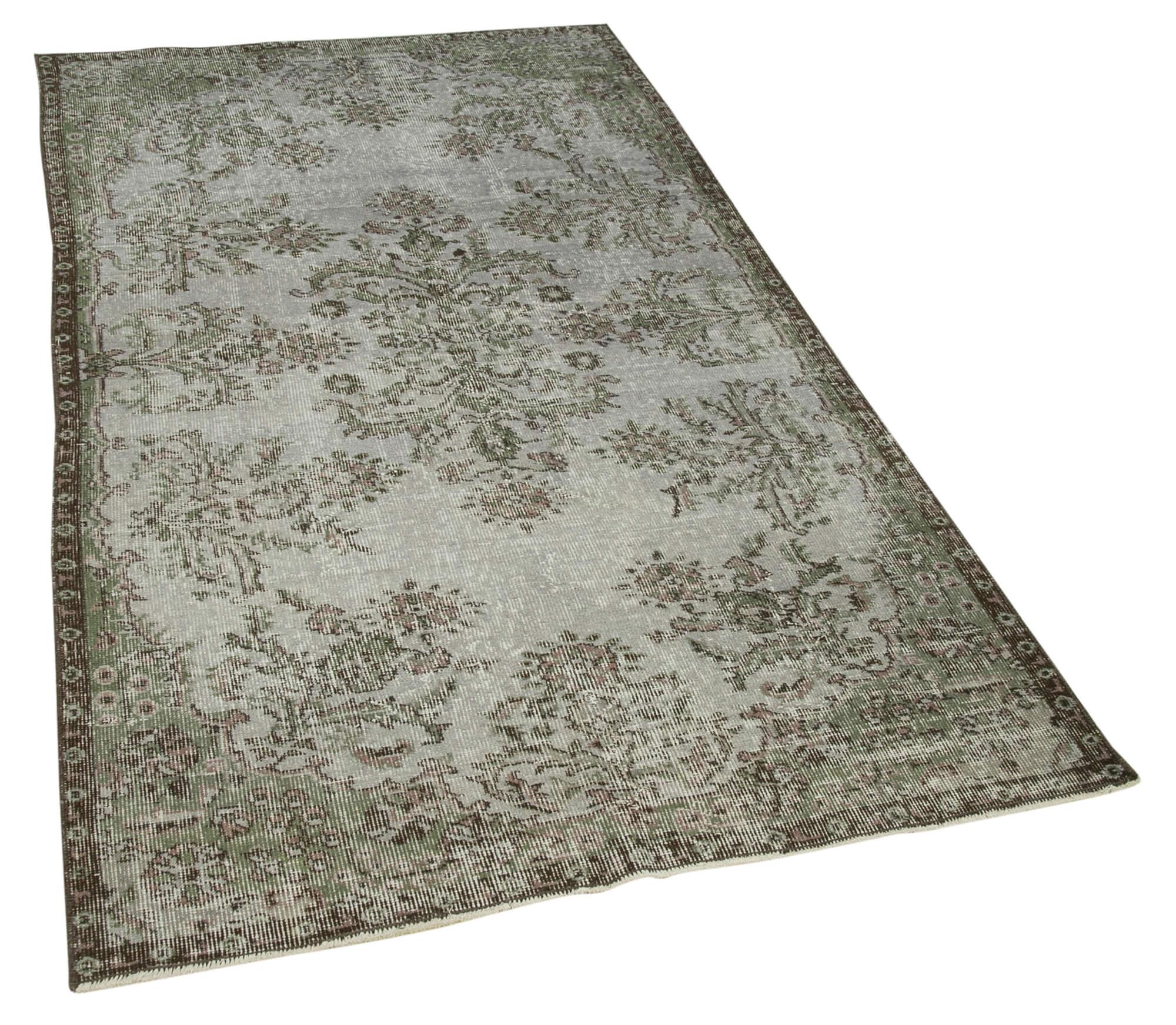 4 x 7 Grey Overdyed Rug - 2265